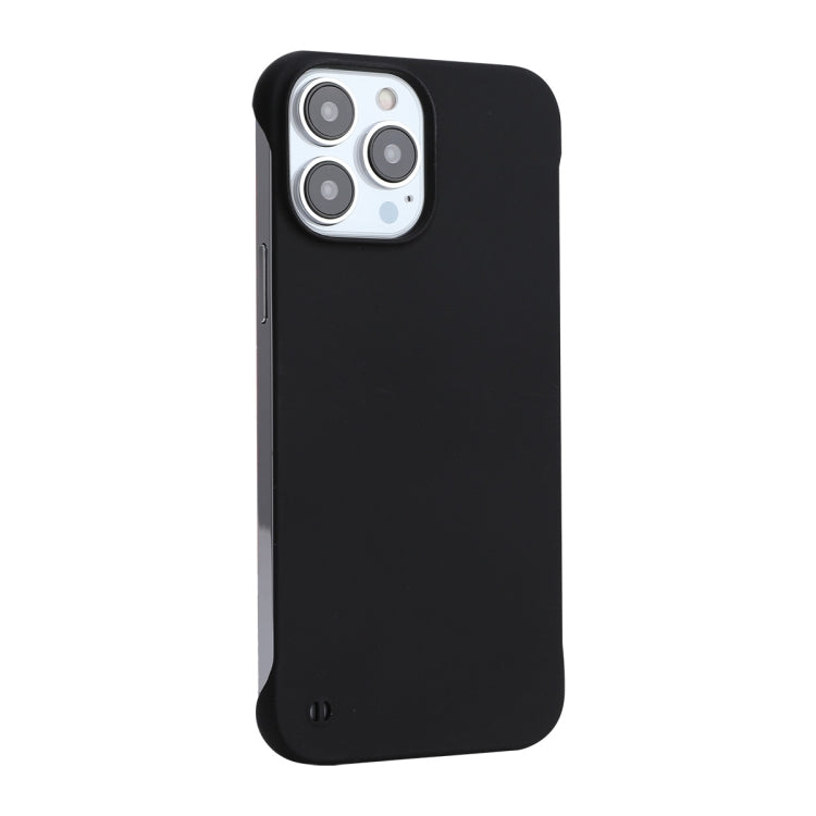 For iPhone 12 / 12 Pro ENKAY Matte Frameless Hard PC Case(Black) - iPhone 12 / 12 Pro Cases by ENKAY | Online Shopping South Africa | PMC TechLife | Buy Now Pay Later Mobicred