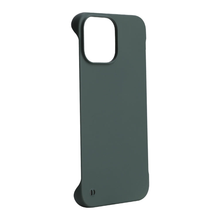 For iPhone 12 / 12 Pro ENKAY Matte Frameless Hard PC Case(Dark Green)