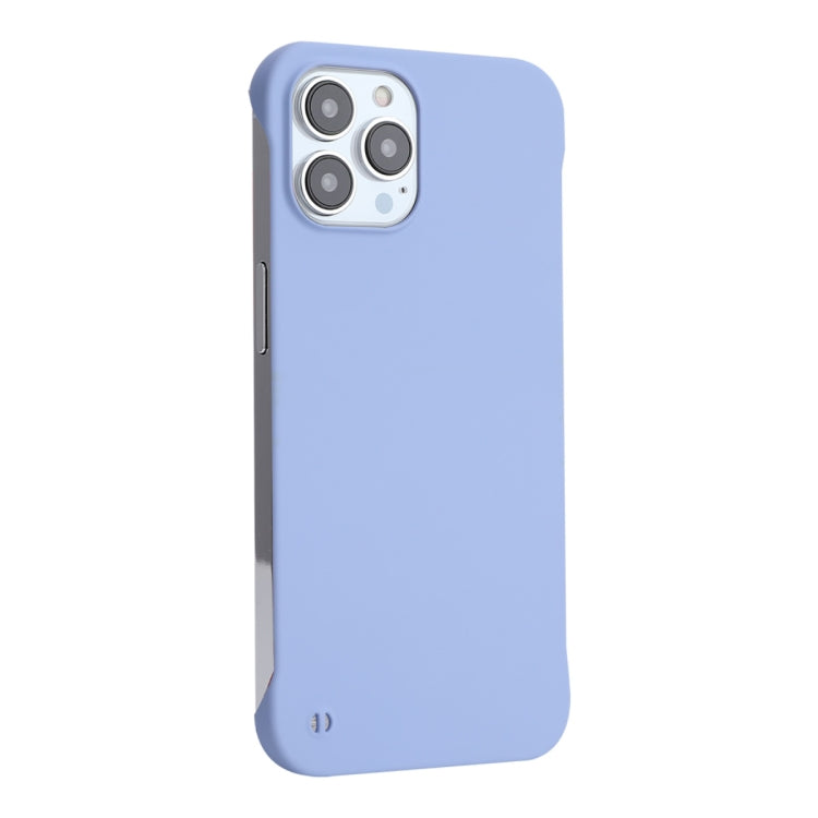 For iPhone 12 / 12 Pro ENKAY Matte Frameless Hard PC Case(Purple) - iPhone 12 / 12 Pro Cases by ENKAY | Online Shopping South Africa | PMC TechLife | Buy Now Pay Later Mobicred