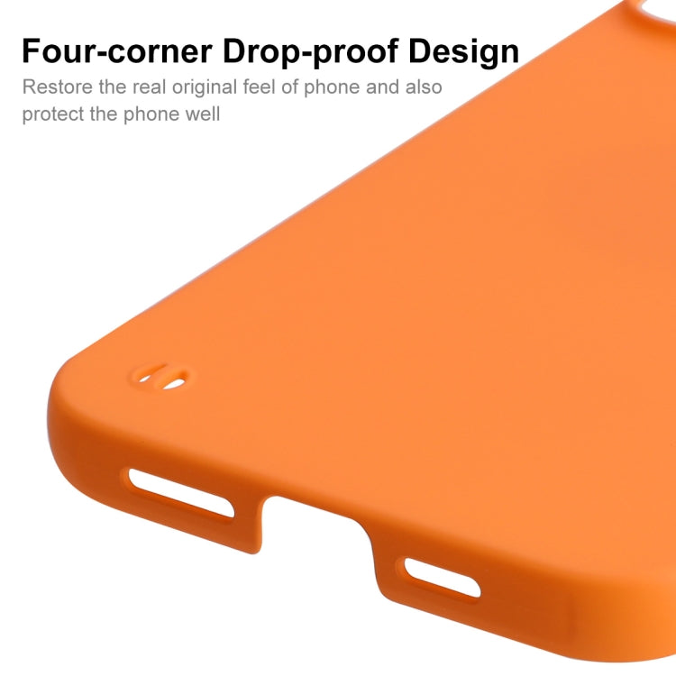 For iPhone 13 mini ENKAY Matte Frameless PC Phone Case (Black)