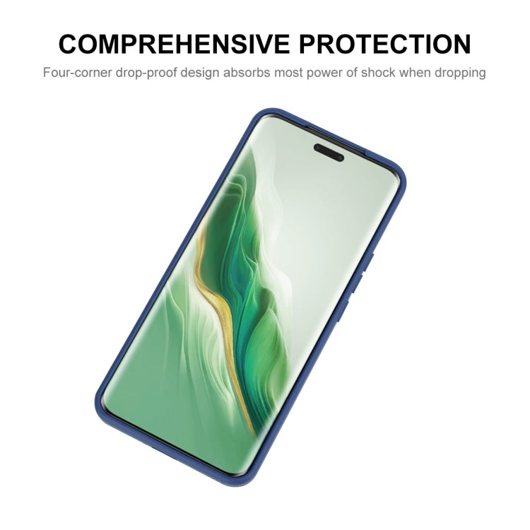For Honor Magic6 Pro ENKAY Liquid Silicone Soft Shockproof Phone Case(Light Green)