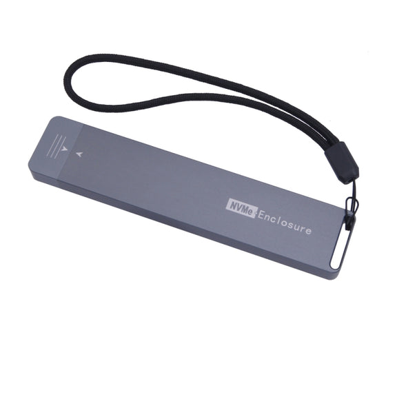 NVME M.2 SSD Enclosure, Support 2230/2242/2260/2280 M.2 SSD