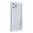 For iPhone 12 / 12 Pro ENKAY Frameless Hollow Shockproof PC Case(White) - iPhone 12 / 12 Pro Cases by ENKAY | Online Shopping South Africa | PMC TechLife | Buy Now Pay Later Mobicred