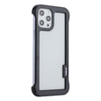 For iPhone 12 Pro Max ENKAY Frameless Hollow Shockproof PC Case(Black) - iPhone 12 Pro Max Cases by ENKAY | Online Shopping South Africa | PMC TechLife | Buy Now Pay Later Mobicred