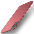For Samsung Galaxy S21 5G MOFI Fandun Series Frosted Ultra-thin PC Hard Phone Case(Red) - Galaxy S21 5G Cases by MOFI | Online Shopping South Africa | PMC TechLife | Buy Now Pay Later Mobicred