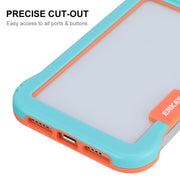For iPhone 13 Pro ENKAY Frameless Hollow Shockproof PC Case (Black)