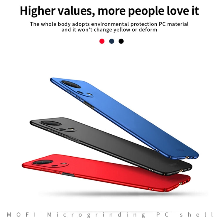 For Honor Play 30 Plus MOFI Frosted PC Ultra-thin Hard Case(Red) - Honor Cases by MOFI | Online Shopping South Africa | PMC TechLife | Buy Now Pay Later Mobicred