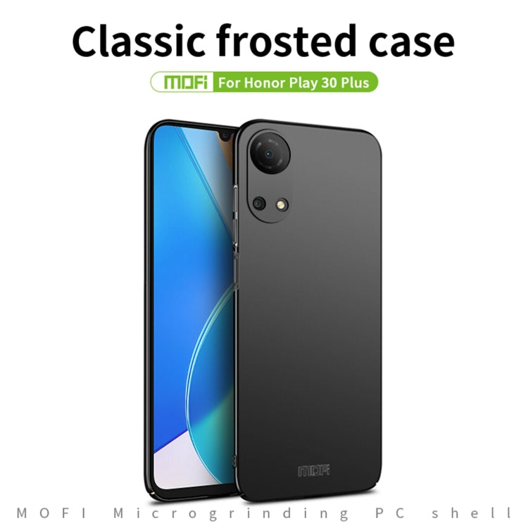 For Honor Play 30 Plus MOFI Frosted PC Ultra-thin Hard Case(Red) - Honor Cases by MOFI | Online Shopping South Africa | PMC TechLife | Buy Now Pay Later Mobicred