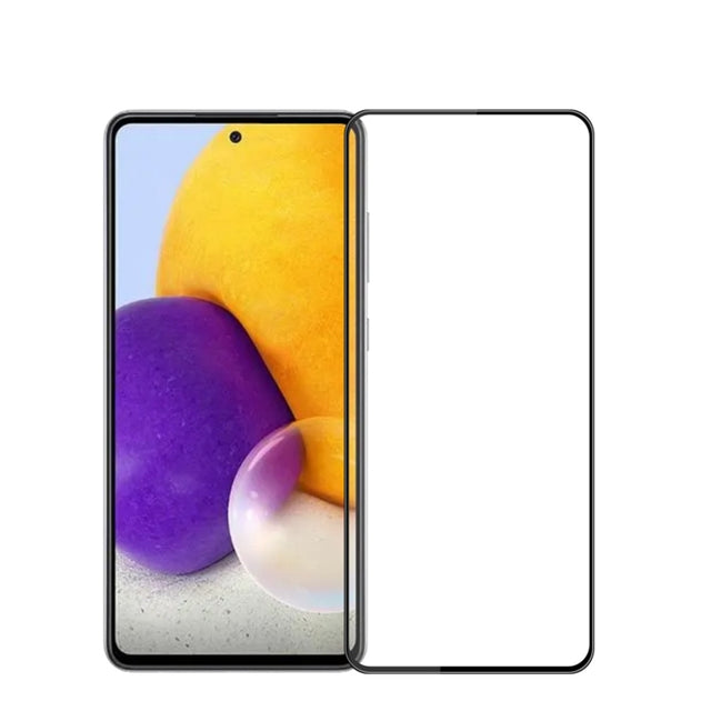 For Samsung Galaxy A73 5G MOFI 9H 3D Explosion-proof Tempered Glass Film(Black)