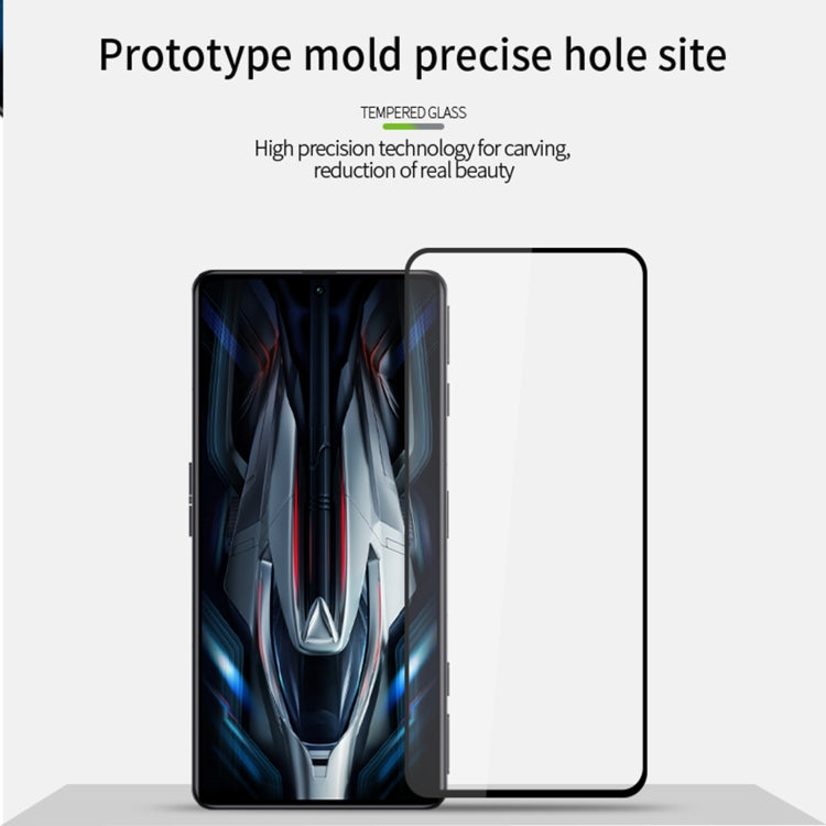 For Xiaomi Redmi K50 Gaming MOFI 9H 2.5D Full Screen Tempered Glass Film(Black) -  by MOFI | Online Shopping South Africa | PMC TechLife