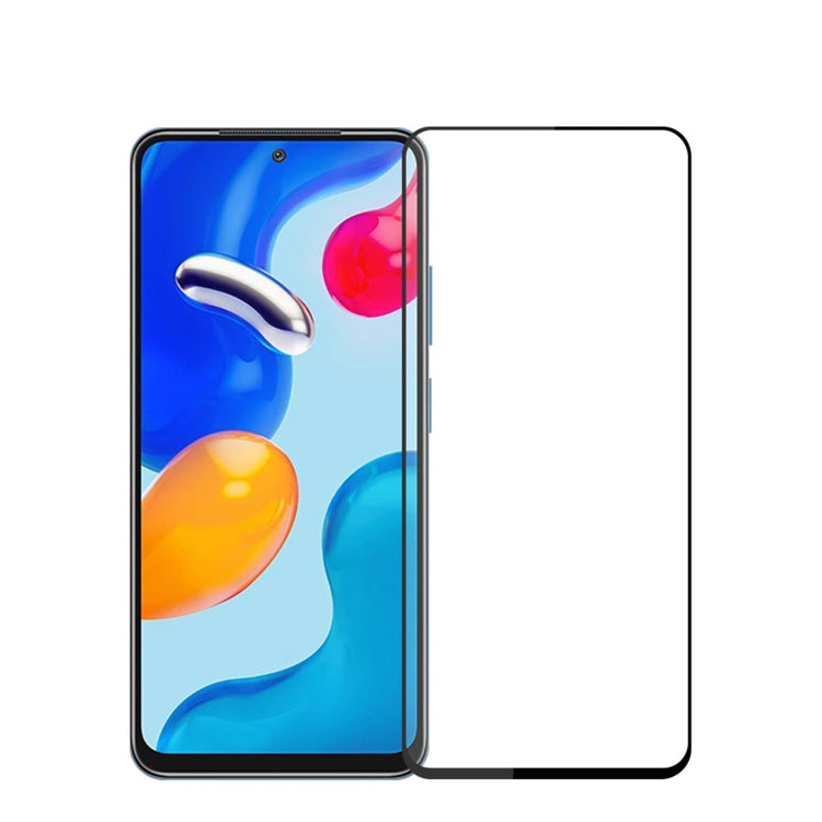For Xiaomi Redmi Note 11S MOFI 9H 2.5D Full Screen Tempered Glass Film(Black) -  by MOFI | Online Shopping South Africa | PMC TechLife