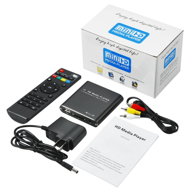 X9 HD Multimedia Player 4K Video Loop USB External Media Player AD Player(UK  Plug) - Multimedia Player by PMC TechLife | Online Shopping South Africa | PMC TechLife | Buy Now Pay Later Mobicred