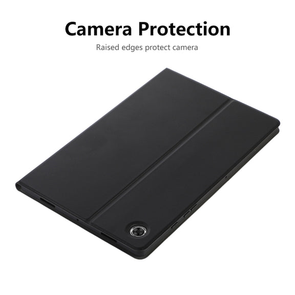 For Samsung Galaxy Tab A8 10.5 2021 X200/X205 ENKAY Leather Stand Smart Tablet Case(Light Blue)