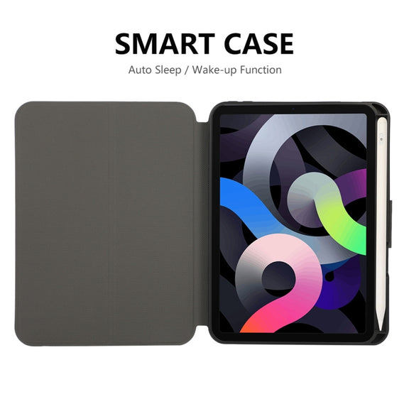For iPad mini 2024 / mini 6 ENKAY Leather Stand Smart Tablet Case(Pink)