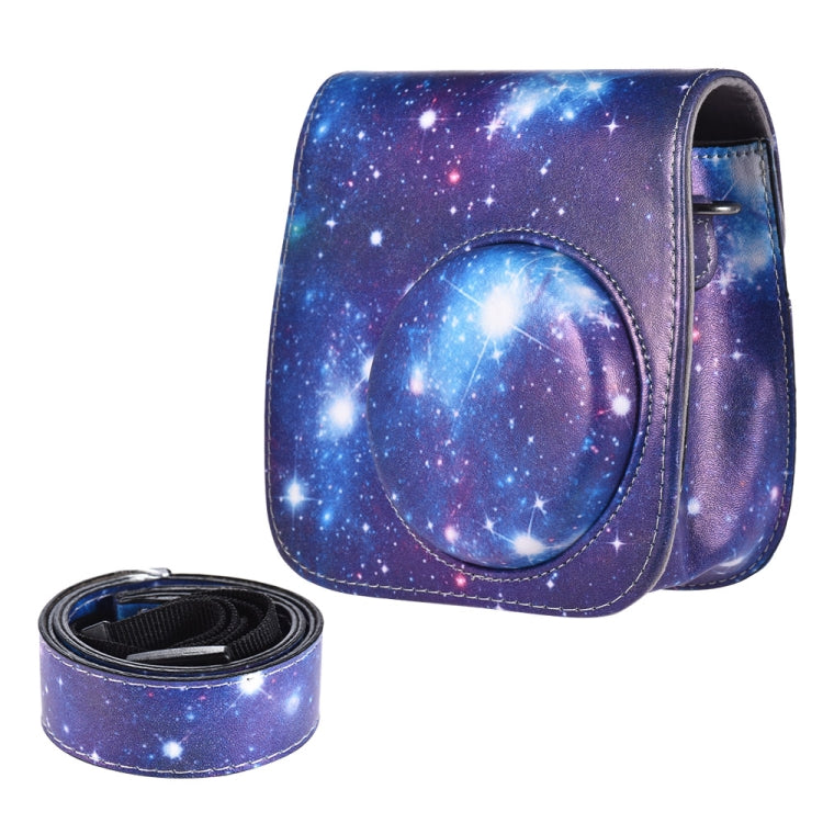 Universe Pattern Full Body Camera PU Leather Case Bag with Strap for FUJIFILM instax mini 9 / mini 8+ / mini 8 - Leather Bag by PMC TechLife | Online Shopping South Africa | PMC TechLife | Buy Now Pay Later Mobicred