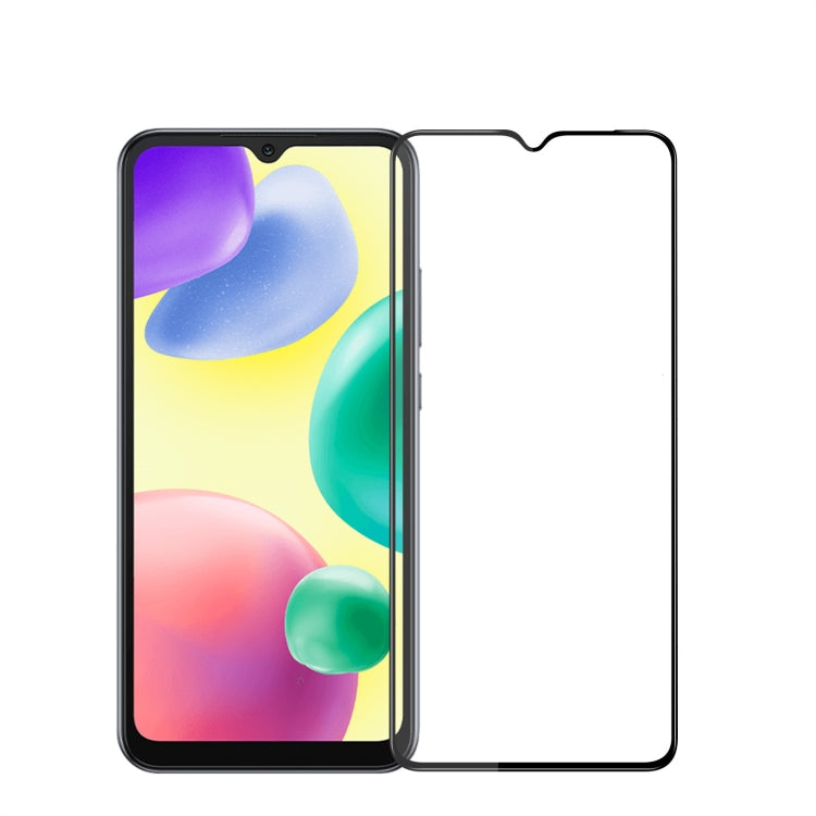 For Xiaomi Redmi 10C MOFI 9H 3D Explosion-proof Tempered Glass Film(Black) -  by MOFI | Online Shopping South Africa | PMC TechLife | Buy Now Pay Later Mobicred