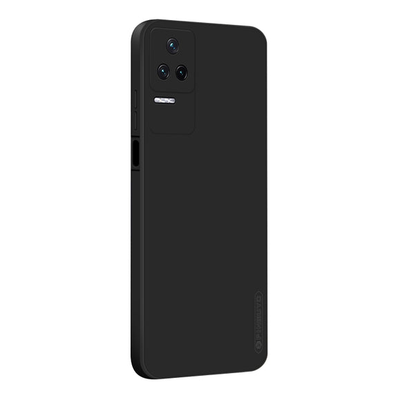 For Xiaomi Redmi K50 / K50 Pro PINWUYO Sense Series Liquid Silicone TPU Phone Case(Black)