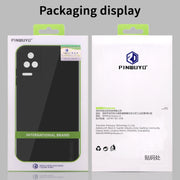 For Xiaomi Redmi K50 / K50 Pro PINWUYO Sense Series Liquid Silicone TPU Phone Case(Blue)