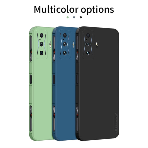 For Xiaomi Redmi K50 Gaming PINWUYO Sense Series Liquid Silicone TPU Phone Case(Blue)