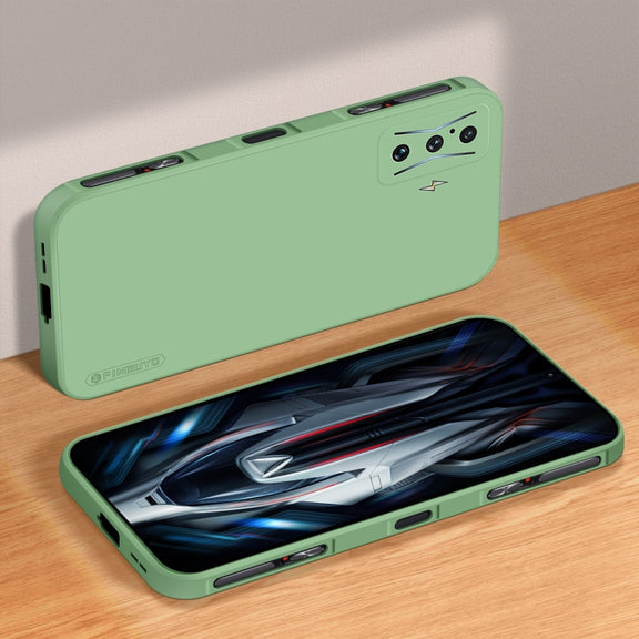 For Xiaomi Redmi K50 Gaming PINWUYO Sense Series Liquid Silicone TPU Phone Case(Green)