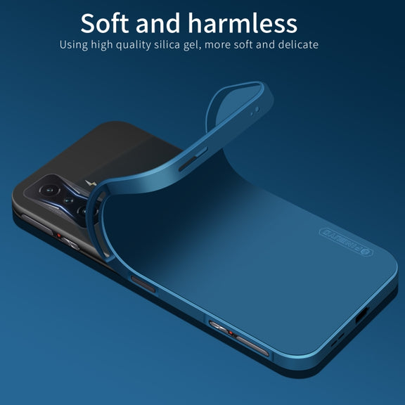 For Xiaomi Redmi K50 Gaming PINWUYO Sense Series Liquid Silicone TPU Phone Case(Green)