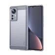 For Xiaomi 12 Pro MOFI Gentleness Brushed Carbon Fiber Soft TPU Case(Gray) - Xiaomi Cases by MOFI | Online Shopping South Africa | PMC TechLife | Buy Now Pay Later Mobicred