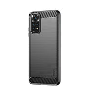 For Xiaomi Redmi Note 11 4G Global / Note 11S 4G MOFI Gentleness Brushed Carbon Fiber TPU Case(Black)