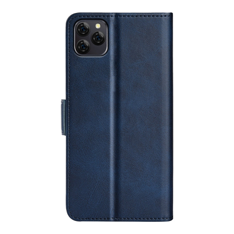 For Blackview A95 Dual-side Magnetic Buckle Leather Phone Case(Dark Blue) - More Brand by PMC TechLife | Online Shopping South Africa | PMC TechLife | Buy Now Pay Later Mobicred