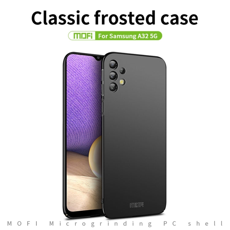 For Samsung Galaxy A32 5G MOFI Frosted PC Ultra-thin Hard Phone Case(Blue) - free shipping - PMC TechLife - Order now!