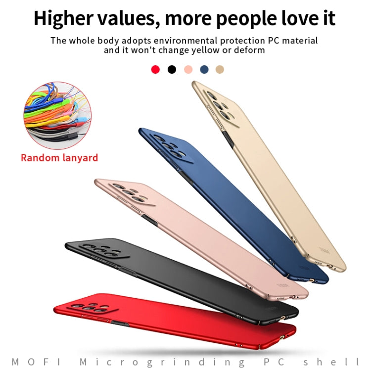 For Samsung Galaxy A33 5G MOFI Frosted PC Ultra-thin Hard Phone Case(Rose gold) - free shipping - PMC TechLife - Order now!