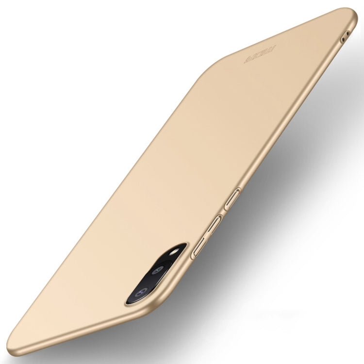 For Samsung Galaxy A02 / M02 MOFI Frosted PC Ultra-thin Hard Phone Case(Gold) - free shipping - PMC TechLife - Order now!