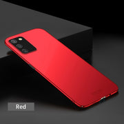 For Samsung Galaxy A02s EU / A03s / M02s / F02s MOFI Frosted PC Ultra-thin Hard Case(Red)