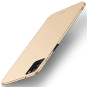 For Samsung Galaxy A02s EU / A03s / M02s / F02s MOFI Frosted PC Ultra-thin Hard Case(Gold)