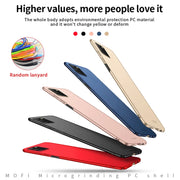 For Samsung Galaxy A02s EU / A03s / M02s / F02s MOFI Frosted PC Ultra-thin Hard Case(Gold)