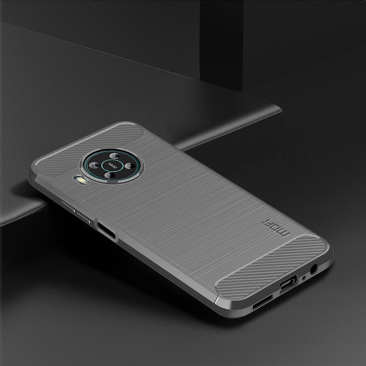 For Nokia X100 MOFI Gentleness Series Brushed Texture Carbon Fiber TPU Phone Case(Gray) - free shipping - PMC TechLife - Order now!