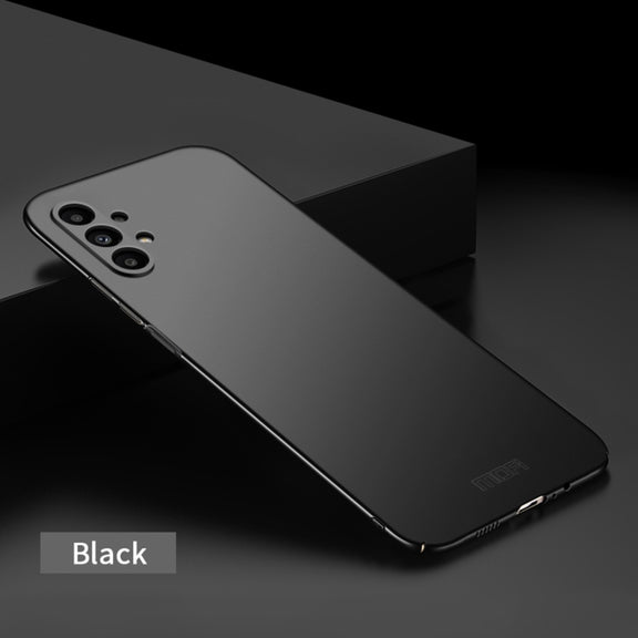 For Samsung Galaxy A13 4G MOFI Frosted PC Ultra-thin Hard Case(Black)
