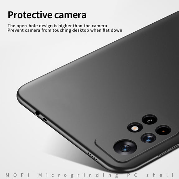 For Xiaomi Redmi Note 11 Pro 5G / Note 11 Pro+ 5G MOFI Frosted PC Ultra-thin Hard  Phone Case(Black)