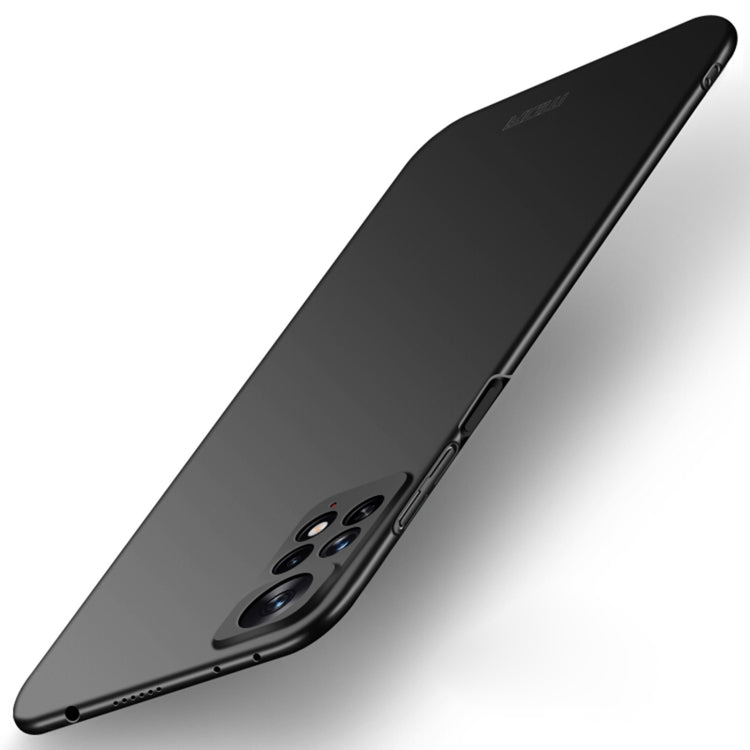 For Xiaomi Redmi Note 11 Global MOFI Frosted PC Ultra-thin Hard  Phone Case(Black) - Xiaomi Cases by MOFI | Online Shopping South Africa | PMC TechLife