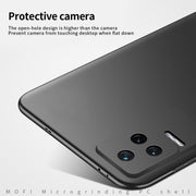 For Xiaomi Redmi K50 / K50 Pro MOFI Frosted PC Ultra-thin Hard  Phone Case(Gold)