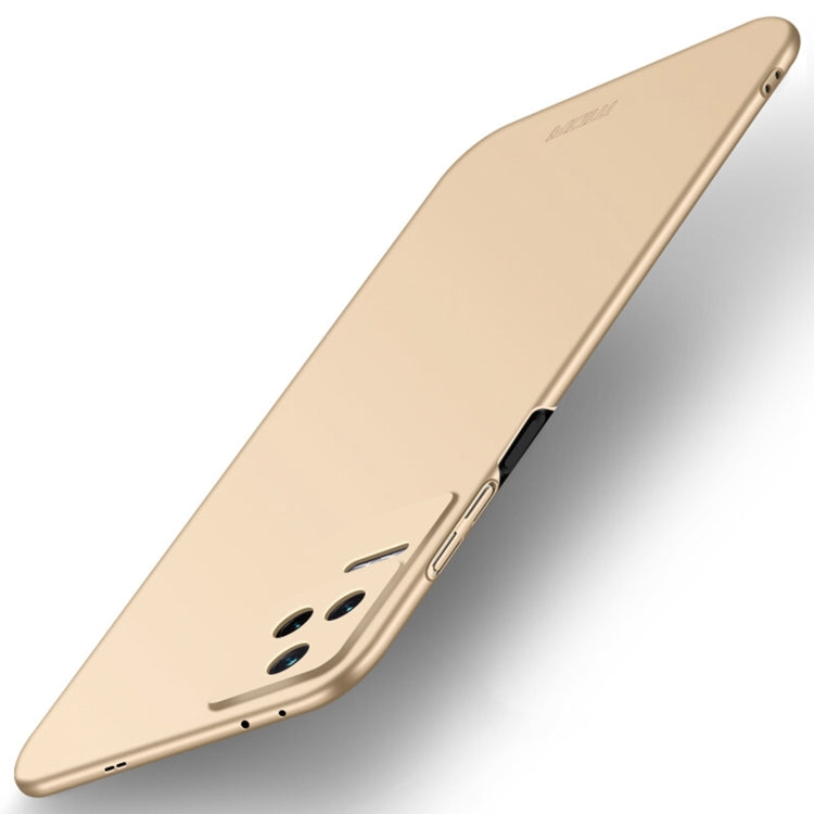 For Xiaomi Redmi K50 / K50 Pro MOFI Frosted PC Ultra-thin Hard  Phone Case(Gold) - free shipping - PMC TechLife - Order now!