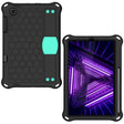 For Lenovo X306 / X606 / K10 Honeycomb EVA + PC Shockproof Tablet Case with Strap(Black+Mint Green) - Lenovo by PMC TechLife | Online Shopping South Africa | PMC TechLife | Buy Now Pay Later Mobicred