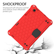 For Lenovo X306 / X606 / K10 Honeycomb EVA + PC Shockproof Tablet Case with Strap(Red+Black)