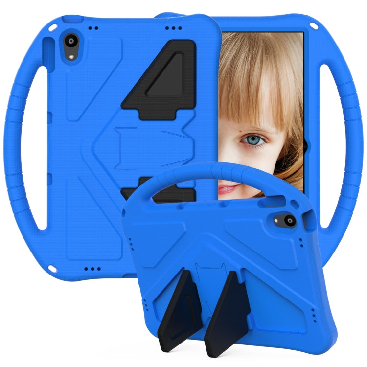 For Motorola Moto Tab G70 EVA Shockproof Tablet Case with Holder(Blue)
