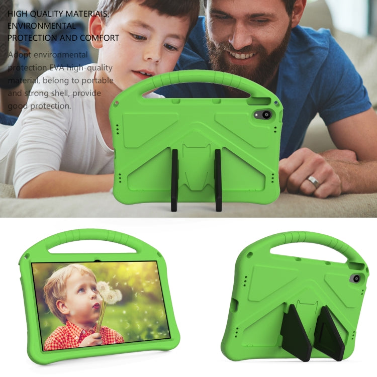 For Motorola Moto Tab G70 EVA Shockproof Tablet Case with Holder(Green) - Others by PMC TechLife | Online Shopping South Africa | PMC TechLife | Buy Now Pay Later Mobicred