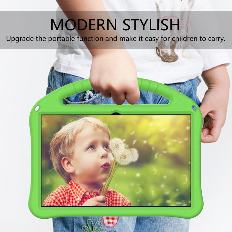 For Motorola Moto Tab G70 EVA Shockproof Tablet Case with Holder(Green) - Others by PMC TechLife | Online Shopping South Africa | PMC TechLife | Buy Now Pay Later Mobicred