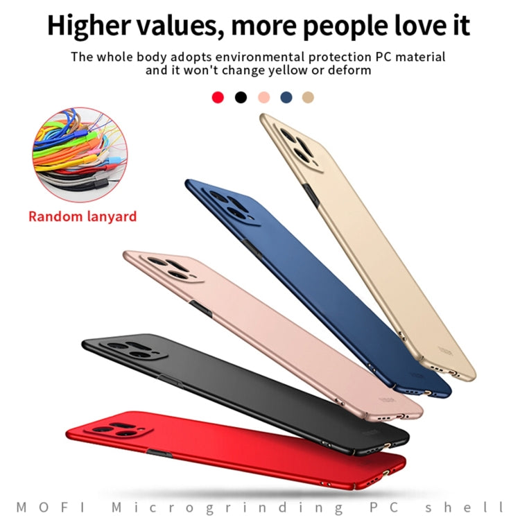 For OPPO Find X5 MOFI Frosted PC Ultra-thin Hard Case(Black) - OPPO Cases by MOFI | Online Shopping South Africa | PMC TechLife