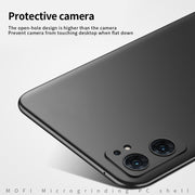 For OPPO Reno7 5G Global / Find X5 Lite MOFI Frosted PC Ultra-thin Hard Case(Blue)