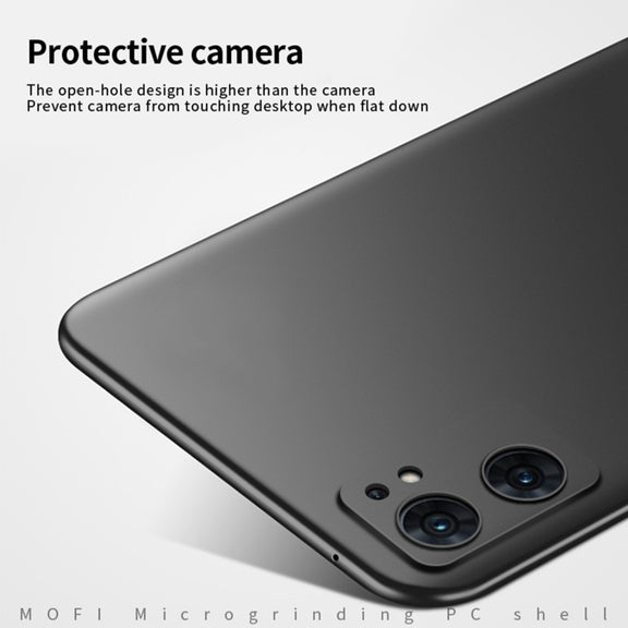 For OPPO Reno7 5G Global / Find X5 Lite MOFI Frosted PC Ultra-thin Hard Case(Blue)