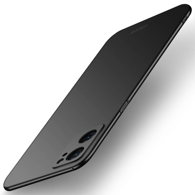 For OPPO Reno7 4G / F21 Pro 4G MOFI Frosted PC Ultra-thin Hard Case(Black) - OPPO Cases by MOFI | Online Shopping South Africa | PMC TechLife
