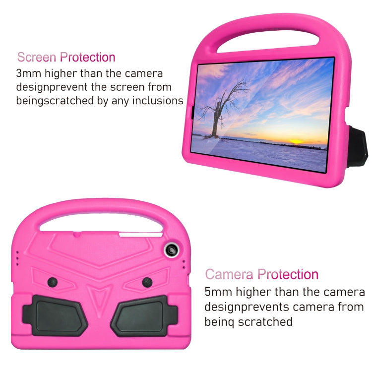 For Lenovo TB-X306F / TB-X306X Sparrow Style Kickstand Shockproof EVA Tablet Case(Rose Red)